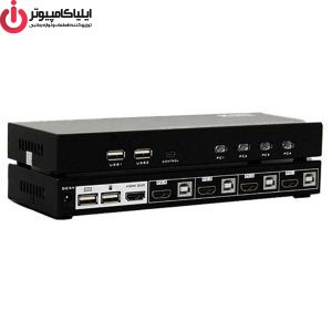 سوییچ 4 پورت HDMI اتوماتیک کی نت مدل K-SWKH404