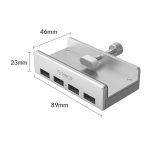 هاب USB3.0 چهار پورت اوریکو مدل MH4PU - تصویر 2