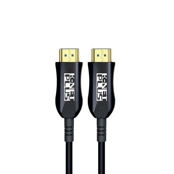 کابل HDMI 2.0 کی نت پلاس مدل KP-CHAOC100 طول 10 متر کابل HDMI 2.0 کی نت پلاس مدل KP-CHAOC100 طول 10 متر