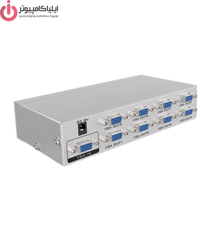 vga-8p-splitter-with-adaptor اسپلیتر VGA بافو مدل BF-H236 - تصویر 1