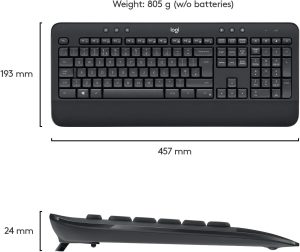 کیبورد و موس بی سیم لاجیتک مدل LOGITECH MK545 - تصویر 9
