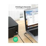 کابل پرینتر USB2.0 یوگرین مدل UGREEN US369-90560 طول 5 متر - تصویر 10