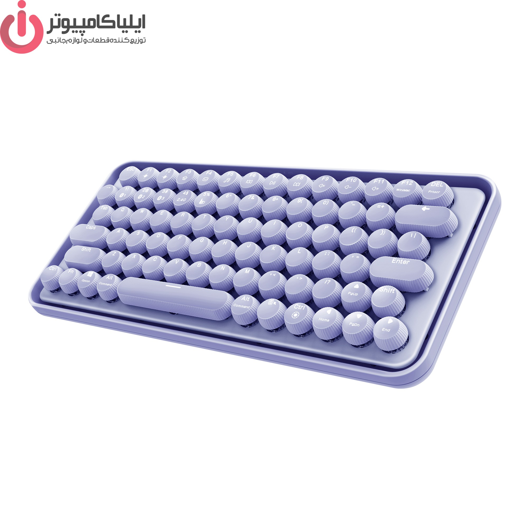 2 کيبورد مکانیکال سيم دار + وايرلس + بلوتوث رپو مدل RAPOO Ralemo PRE 5 - تصویر 1