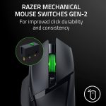 ماوس وایرلس + بلوتوث مخصوص بازی ریزر مدل  BASILISK V3 X HYPERSPEED - تصویر 5
