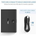 هاب سوئیچ 2 پورت پرینتر یوگرین مدل US158-30345