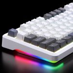 کيبورد سيم دار، وايرلس و بلوتوث گیمینگ آئولا مدل AULA F87 با سوئیچ Gray - تصویر 3