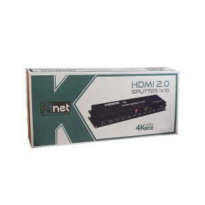 اسپلیتر ۱۰ پورت HDMI کی نت مدل K-SPHD2010