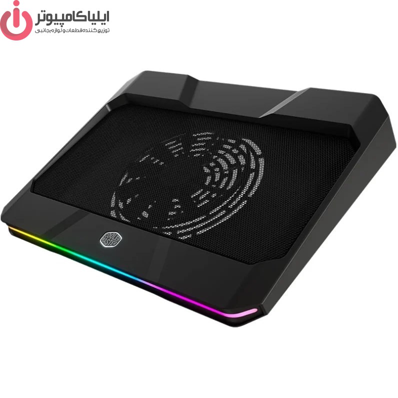 43F_7dL3XZoJ2CrN خنک کننده لپ تاپ مدل CoolerMaster NotePal X150R تک فن - تصویر 1