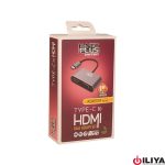 تبدیل Type-C به HDMI و VGA کی نت پلاس KP-COCM2HV02