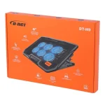 خنک کننده لپ تاپ مدل DNet DT H9 شش فن با تنظیم ارتفاع - تصویر 4