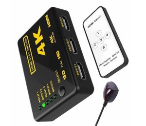 سوئیچ تصویر 5 پورت HDMI مدل Ve4K UH 501 - تصویر 3