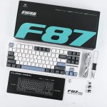 کيبورد گیمینگ سيم‌دار آئولا مدل AULA F87 با سوئیچ Gray - تصویر 4