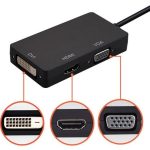 مبدل Mini Display به VGA , DVI , HDMI دی نت مدل MDP2VDH - تصویر 3