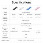 قاب هارد اوریکو مدل ORICO PWM2-G2 اتصال Type-c - تصویر 4