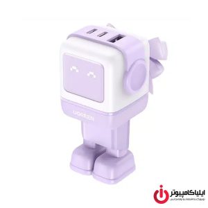 شارژر دیواری 65 وات یوگرین مدل UGREEN CD361-25685 رنگ بنفش