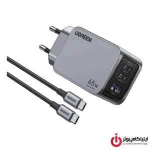 شارژر دیواری 65 وات یوگرین مدل UGREEN Nexode Pro X755-25871