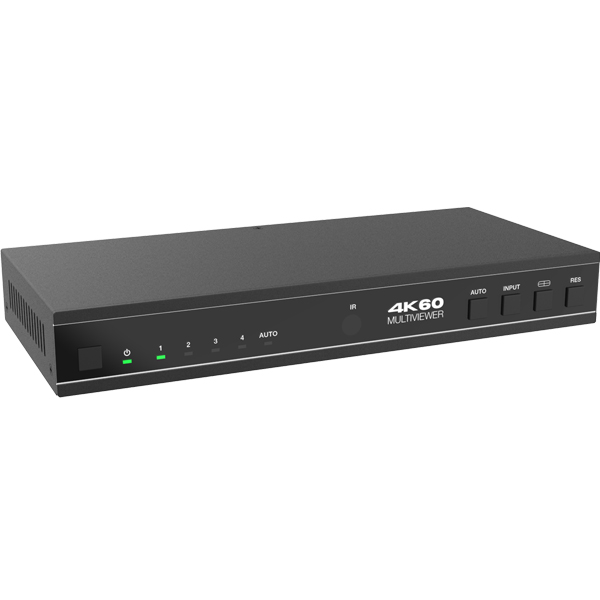 f128a7 سوئیچ کواد 4 پورت HDMI با خروجی صدا و ریموت کنترل فرانت FN-Q241M - تصویر 1