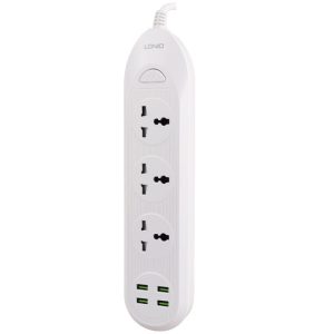 چند راهی و محافظ برق الدینیو مدل LDNIO SC-16