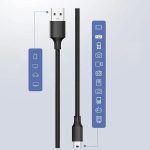 کابل تبدیل USB به Mini USB یوگرین مدل US132-10385 طول 1.5 متر