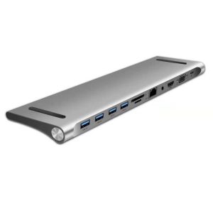هاب 11 پورت کی نت USB-C مدل K-NET BYL-2003