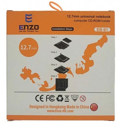 VhLfgaeRpuNTNZEZ مبدل کدی 12.7mm Slim انزو مدل ENZO EB 91 - تصویر 1