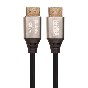 کابل DisplayPort 2.1 کی نت پلاس مدل KP-CDP2118 طول 1.8 متر
