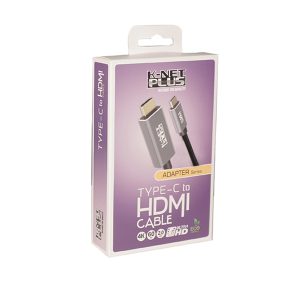 کابل تبدیل USB-C به HDMI کی نت پلاس مدل KP-COCM2HD10 طول 1 متر