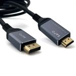 کابل Display به HDMI 8K@60Hz بافو مدل BAFO BF-2682C طول 2 متر