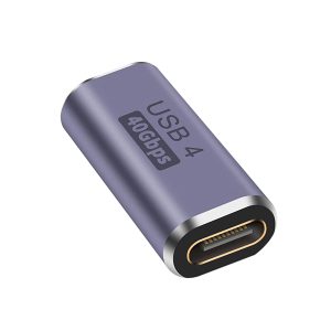 تبدیل کانکتور برل دو سر ماده Type-C کی نت مدل K-AUCF40GB
