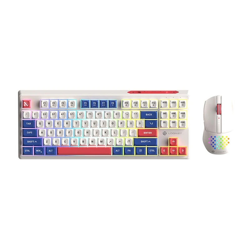 logikey- KM329W-iliya-computer کیبورد و ماوس گیمینگ لاجیکی مدل LOGIKEY KM329W