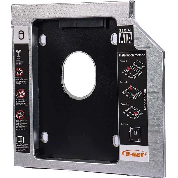 znY331Rvp1s3wWA2 مبدل کدی 12.7mm FAT دی نت مدل D-NET HDD CADDY - تصویر 1