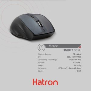 ماوس بی سیم هترون مدل HATRON HMBT130SL
