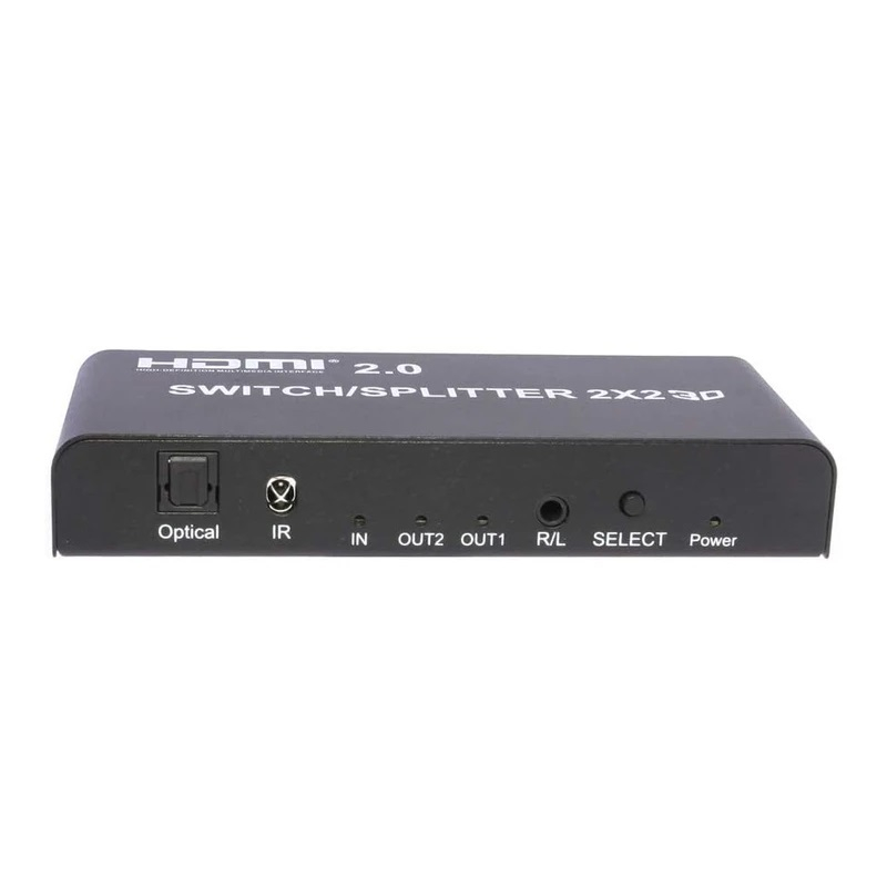 سوییچ اسپلیتر HDMI 2×2 کی نت مدل K-SWSP2022 سوییچ اسپلیتر HDMI 2×2 کی نت مدل K-SWSP2022