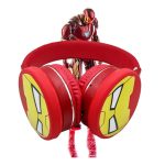 هدفون شارژی عروسکی مرد آهنی Iron Man DR-40
