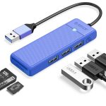 هاب 3 پورت USB3.0 اوریکو مدل ORICO PAPW3AT-U3-015 همراه شیار کارت‌ریدر - تصویر 3