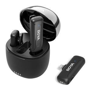 ميکروفن يقه ای وايرلس بویا مدل BOYA BY-WM3T-D2 Lightening