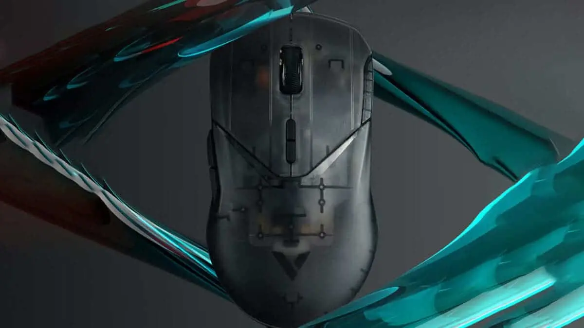 ماوس گیمینگ وایرلس و سیم‌دار رپو مدل RAPOO VT9 AIR Translucent