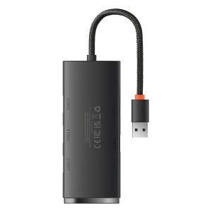 هاب 4 پورت USB 3.0 بیسوس مدل Lite Series WKQX030001 BS-OH012