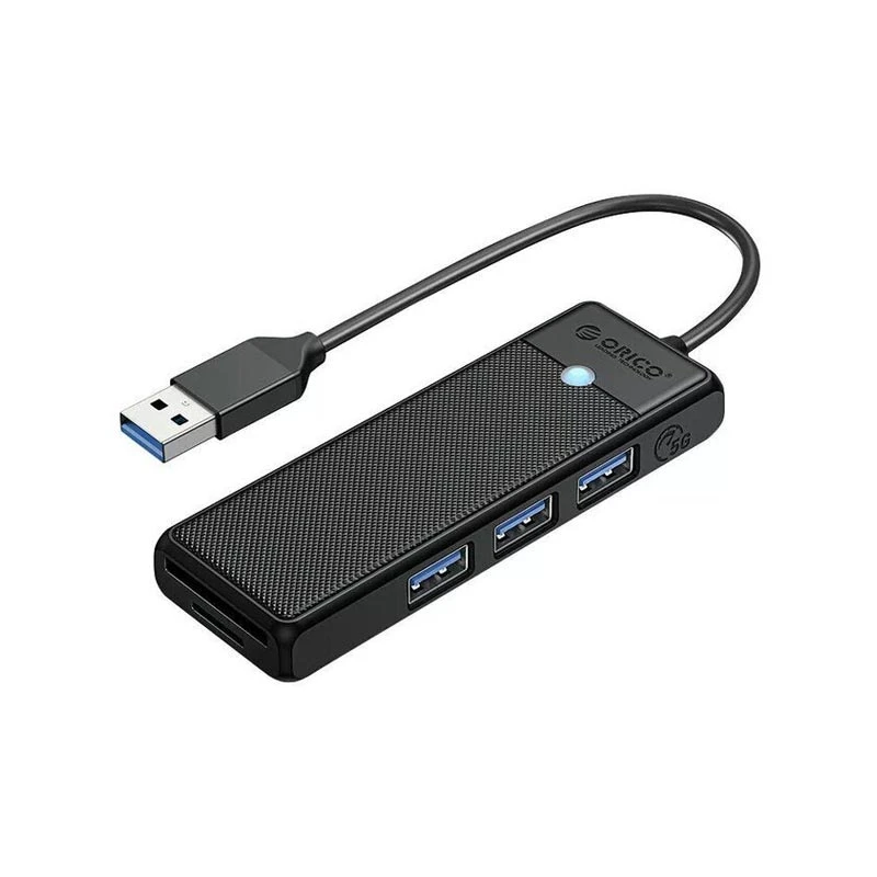 cfd71da6915a1d7dbcf94187897945895fccfa50_1702901381 هاب 3 پورت USB3.0 اوریکو مدل ORICO PAPW3AT-U3-015 همراه شیار کارتریدر