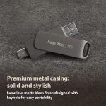 فلش مموری 64GB پاتريوت مدل PATRIOT Rage R550 اتصال USB3.2 + OTG TYPE-C - تصویر 4