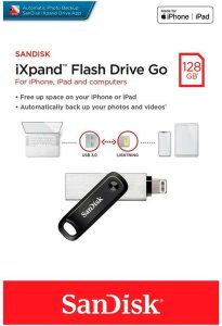 فلش مموری 128GB سنديسک مدل SANDISK iXpand Flash Drive GO با رابط لایتنینگ - تصویر 5