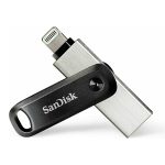 فلش مموری 128GB سنديسک مدل SANDISK iXpand Flash Drive GO با رابط لایتنینگ