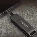 فلش مموری 128GB پاتريوت مدل PATRIOT Rage R550 اتصال USB3.2 + OTG TYPE-C