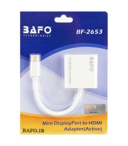 مبدل پورت Mini Display به HDMI بافو مدل BF-2653 - تصویر 2