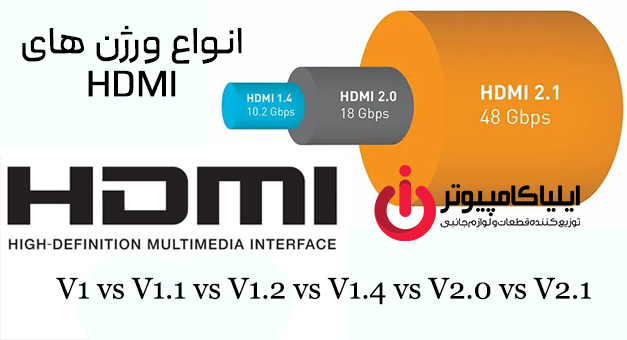 انواع نسخه‌های HDMI و کاربرد آن‌ها