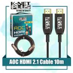کابل HDMI V2.1 فیبر نوری کی نت پلاس مدل K-NET PLUS KP-CHAOC21100 طول 10 متر - تصویر 5