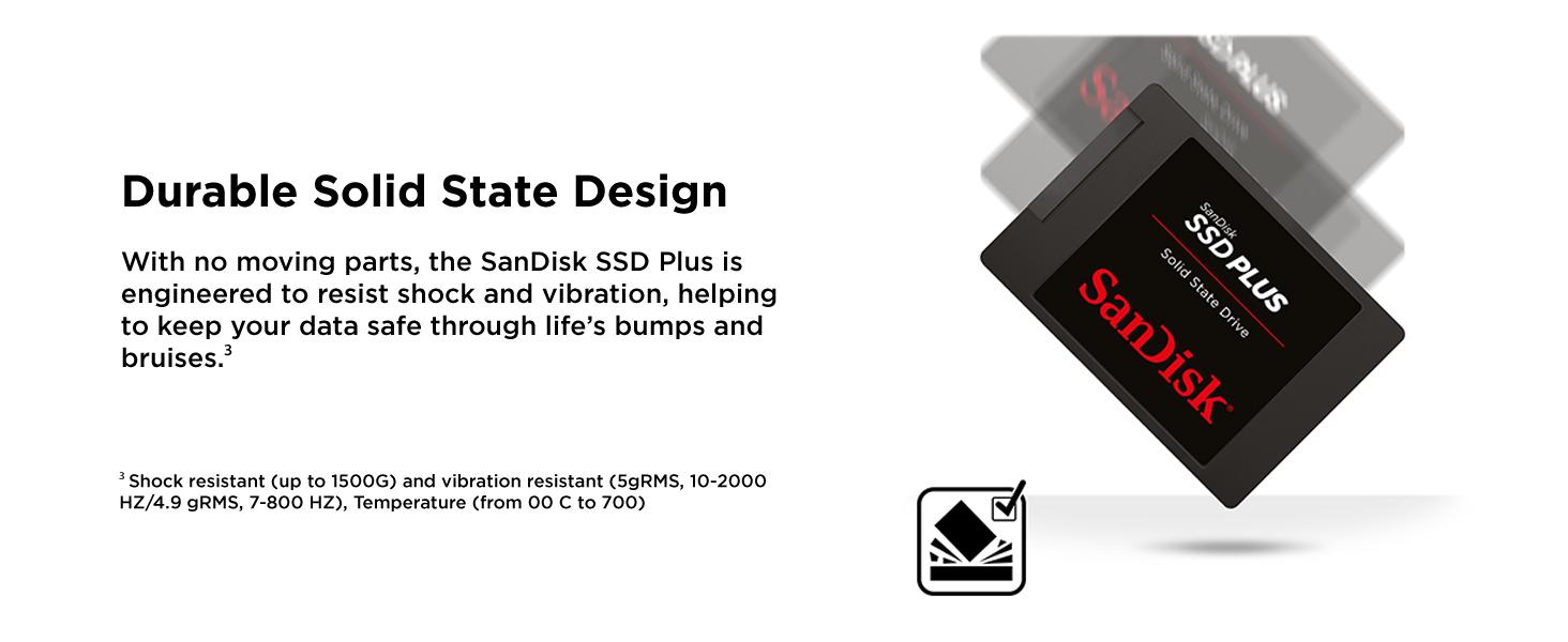 اس اس دی سندیسک مدل SANDISK SSD PLUS SDSSDA-G26 ظرفیت 480GB