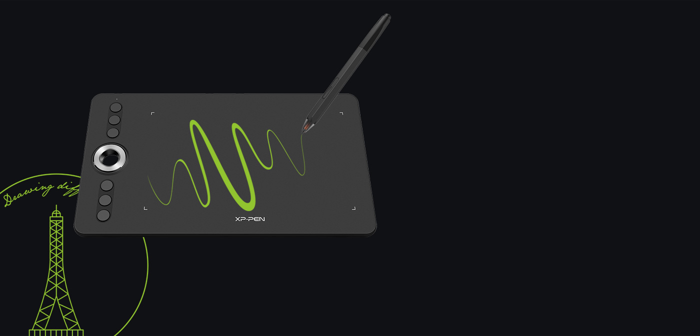 قلم نوری اکس پی پن مدل XP-PEN DECO 02