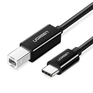 کابل پرینتر Type-C یوگرین مدل UGREEN US241-50446 طول 2 متر