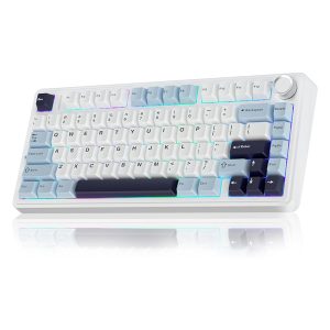 کيبورد گیمینگ سيم دار ، وايرلس و بلوتوثی آئولا مدل AULA F75 Mechanical سوئیچ GREEN